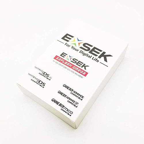 EXSEK EZFlash Omega Patron Flash kocsit Gameboy Advance GBA SP NDS