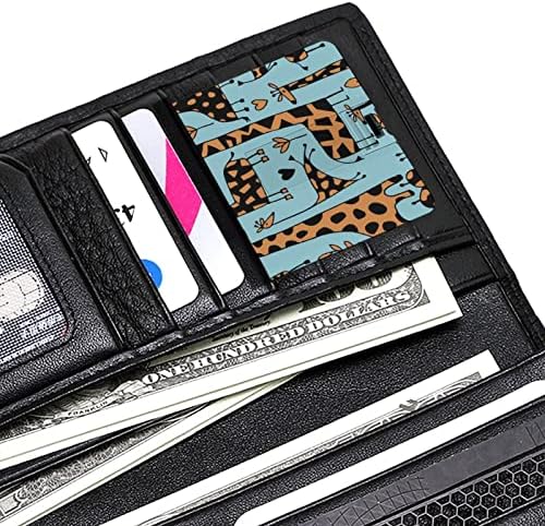 Állatok Zsiráf USB Memory Stick Üzleti Flash-Meghajtók Kártya, Hitelkártya, bankkártya Alakú