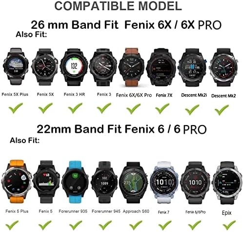 ANKANG 26 22MM Szilikon gyorskioldó Watchband Szíj, A Garmin Fenix 7 X 7 6 6X 5X Pro 5Plus 3HR Smartwatch Easyfit Karkötő Karkötő