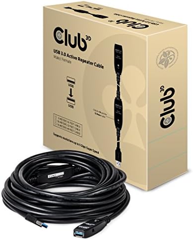 USB 3.0 Aktív Átjátszó Kábel 10 m/ 32 ft Férfi/Női, 28 AWG