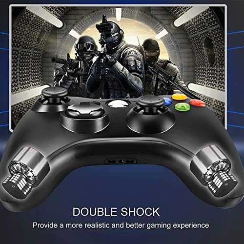Zexrow Xbox 360 Vezérlő, USB Vezetékes Gamepad Joystick Jobb, Kettős Vibráció Ergonómiai Kialakítás a Microsoft Xbox 360 & Slim & PC Windows