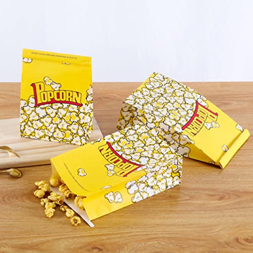 UPKOCH Popcorn Zsák Kukoricát Konténerek Táskák: a Film Fél Popcorn Dobozok Vegye Ki Greaseproof sült Krumplit Csésze Snack Tartály