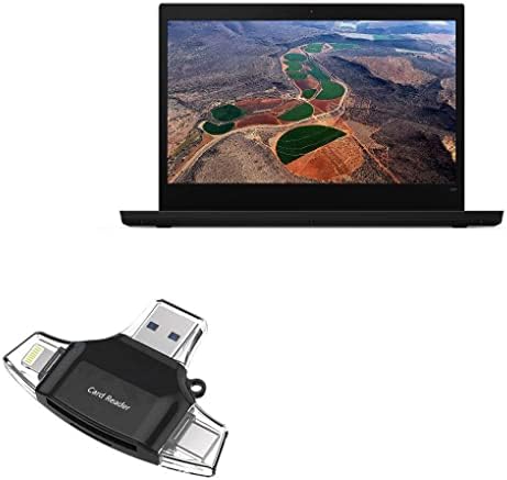 BoxWave Smart Modul Kompatibilis Lenovo ThinkPad L14 (20U5) (Smart Modul által BoxWave) - AllReader SD Kártya Olvasó, microSD Kártya Olvasó