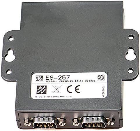 Brainboxes - Készülék Server - 2 Port - 10MB LAN, 100MB LAN, RS-232 (ES-257)