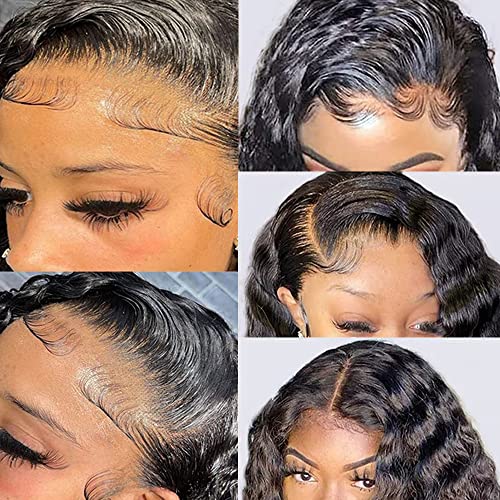 Jessica Haj 360 Csipke Frontális Paróka Emberi hajból Átlátszó Csipke Göndör Csipke Paróka, Fekete Nők 180% Sűrűség Brazil Remy Emberi
