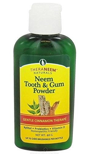 TheraNeem Tooth & Rágó Por-Fahéjas által Organix Dél-40 gramm.(2 csomag)