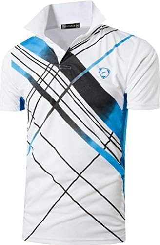 Sportides 3 Csomag Fiú Rövid Ujjú Száraz Fit Sport Póló, T-Shirt Tshirt Maximum Golf, Tenisz, Bowling Futó LBS701_Pack