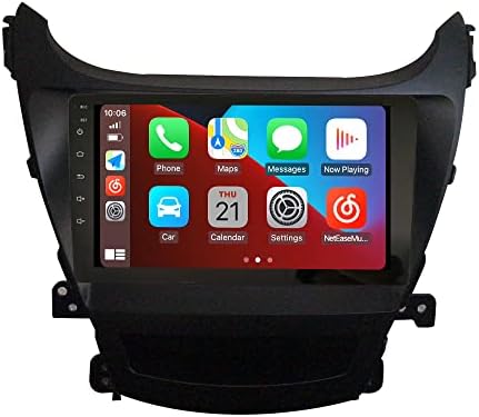 Android 10 Autoradio Autós Navigációs Sztereó Multimédia Lejátszó, GPS, Rádió, 2.5 D érintőképernyő forHYUNDAI Elantra 2014-