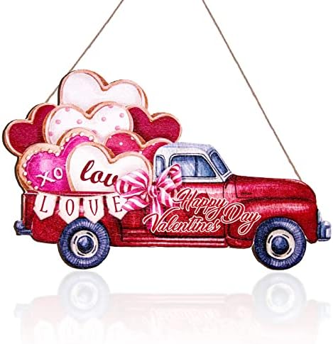 Boldog Valentin Napot Jel Boldog Valentin Napot Ajtó Jel Fából készült Kocsi Haza Jel Üdvözlő Táblát, a Szív Tornácos Parasztház
