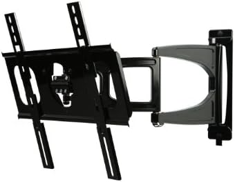 Páratlan SUA746PU Ultra-Slim Teljes-Motion Plus Fali tartó a 32-50-Es Ultra-Vékony Képernyők Darabonként 60 lb - Fényes Fekete