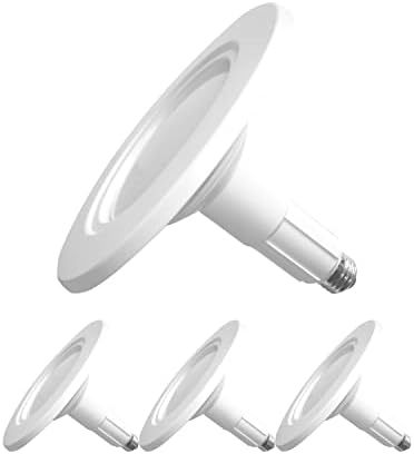Jolux 5/6 Hüvelykes LED Világítás Süllyesztett, Állítható Utólag Beépíthető, ETL Nedves Névleges Csere átalakító Készlet, 12W=60W,