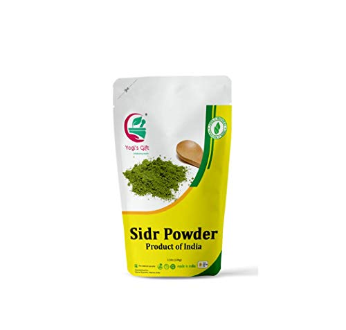 Yogi Ajándék | Sidr Por Próba csomag 100 gramm | Természetes Növényi Haj Mosására & Kondicionáló | Rejunivates hajhagymákat