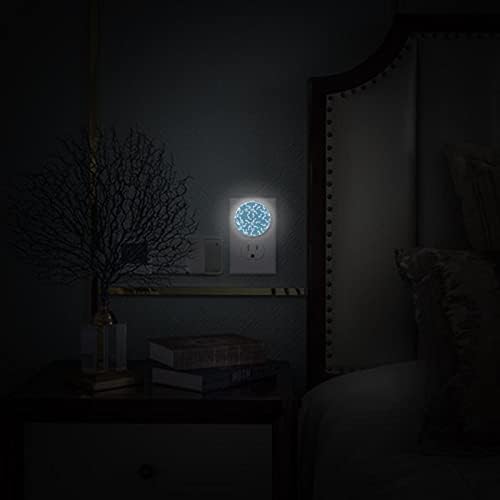 DEYYA LED-es Éjszakai Fény, Csatlakoztassa a Fali Automatikus Érzékelő Kör éjjeliszekrény Lámpa Gyerekeknek Hálószoba Gyerekszoba Baba