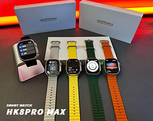 Új Képernyő HK8 Pro Max Ultra 2.12 hüvelyk Intelligens Karóra Men Sorozat 8 49mm 1:1 Iránytű NFC Magas Frissítési Rtae Smartwatch