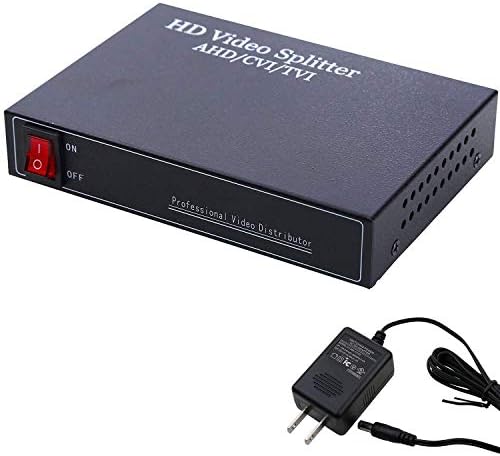 UHPPOTE BNC HD Video Splitter 1 2 Portok Ki Forgalmazó Erősítő AHD/CVI/TVI Forgalmazója