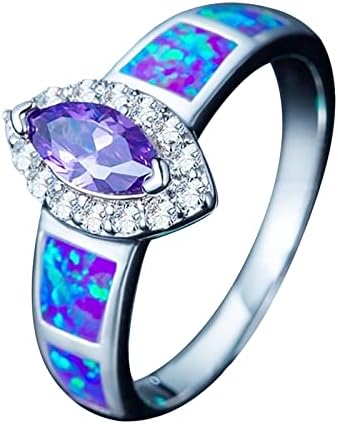 2023 Új Méret Női Gyűrű Napi Gyűrű Divat Élet Gyűrűk PartyBirthday 610 Ajándék Eljegyzési Alkalmas Ékszerek Banque Lila Gyűrű