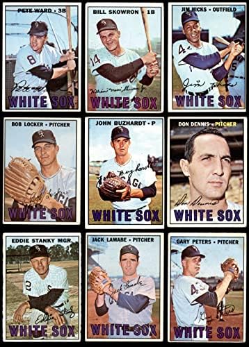 1967 Topps Chicago White Sox Közelében Csapat készen áll a Chicago White Sox (Set) GD+ White Sox