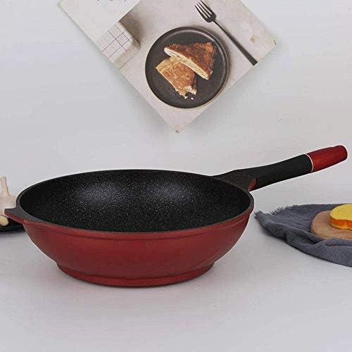 GYDCG Ajánlat rózsaszín rizs kő wok nonstick pan pot serpenyőben reggeli pot (Szín : Egy)
