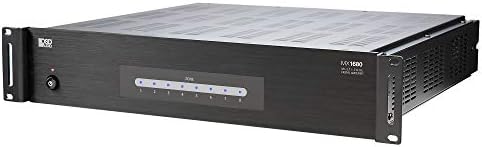 OSD Audio 8 Zóna 16 Csatornás Digitális Erősítő, 80W/Csatorna, Elosztott Audio & házimozi - MX1680
