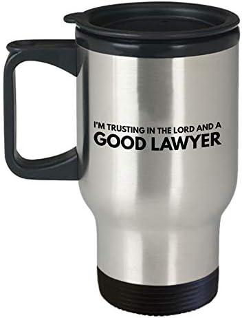 Ügyvéd Kávés Bögre Legjobb Vicces Egyedi Törvény ügyvéd személy Tea Csésze Tökéletes Ötlet, hogy A Férfiak a Nők Im bízik az Úrban,
