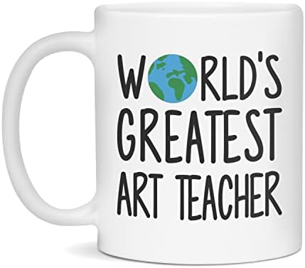 A világ Legnagyobb Művészeti Tanár Bögre, 11 Grammos Fehér