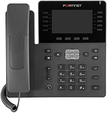 FORTINET FortiFone 480 - FON-480, High-end IP Telefon 4.3 Színes kijelző, 45 programozható gomb, Beépített Bluetooth, PoE