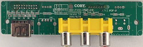 Coby 002-FV32-25M2-E1R AV Bemeneti Oldalon Testület (TFDVD3225E-AV)